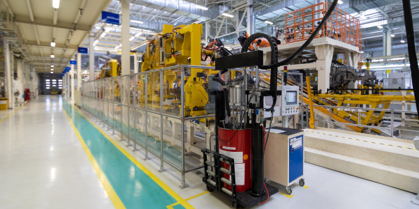 Células Robotizadas Barcelona · Célula Robotizada para Industria del Automóvil / Aeronáutica